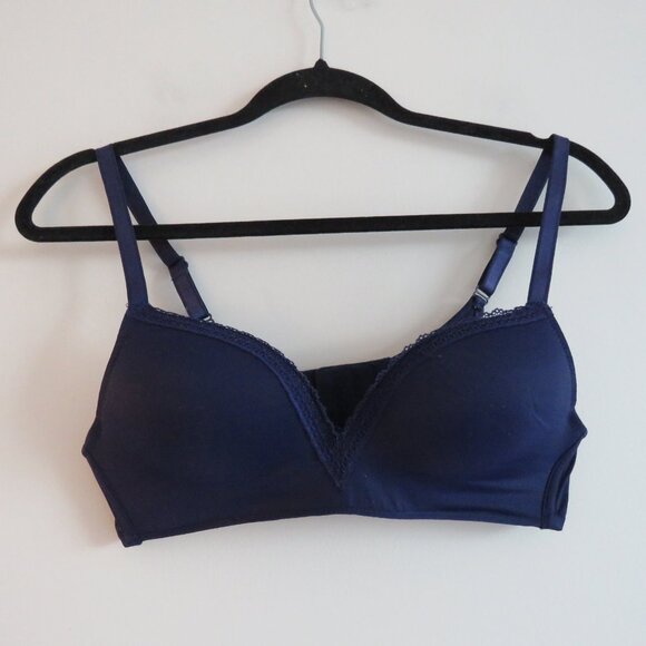 WACOAL Smooth T Sensula Bra in Navy Blue Minimal - Size 36A - Picture 2 of 13